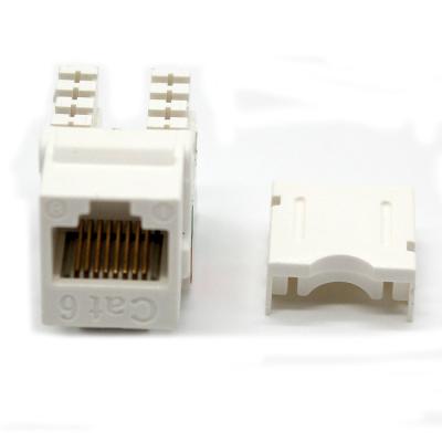China Module Rj45 Female Cat6 UTP Keystone Jack Suitable For Patch Panel for sale