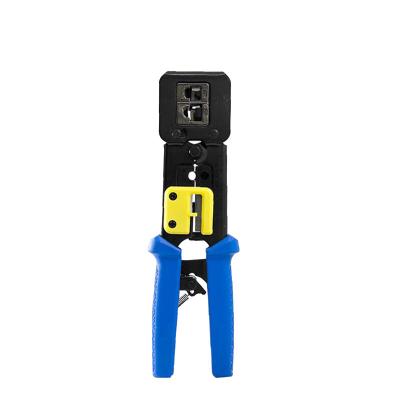 China RJ11 RJ45 Pass Through Connector Crimping Tool UTP STP Lan Cable Computer Network for sale