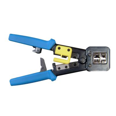 China Crimp Tool Network Cable Pliers , Rj45 Crimping Tools For Passthrough Connectors for sale
