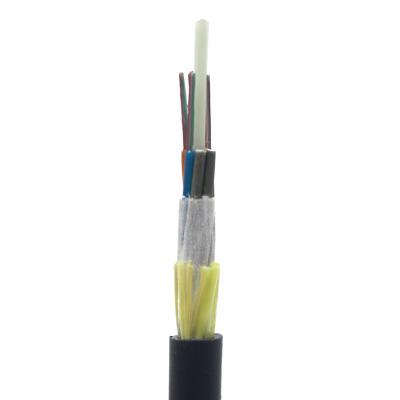 China All Dielectric Self Supporting Aerial Cable Fiber Optic ADSS G675A1 G652D for sale