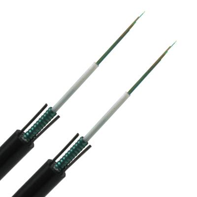 China GYXTW 12 Core Outdoor Optical Fiber Cable , Single Mode Fiber Optic Cable G652D for sale