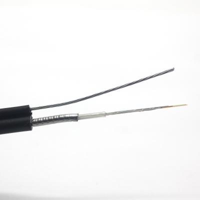 China Gráfico GYXYC8Y+Fio 4 núcleo figura 8 cabo de fibra óptica mini figura 8 cabos de cabo fibra óptica à venda