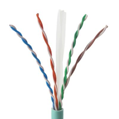 China Cat6e Cat6 Cat6A Network LAN Cable 305M 4 Pairs Solid Copper Interior Exterior UTP FTP SFTP for sale