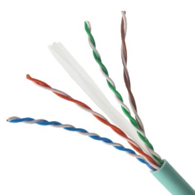 China Cat6A Cat 6e Network Lan Ethernet Cable 4Pair 23Awg CCA BC UTP STP FTP SFTP 100m 305m 1000Ft en venta