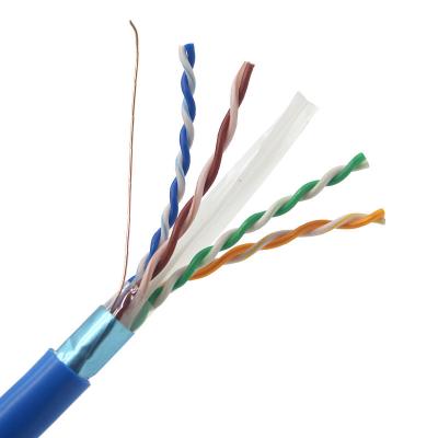 China UL Listed Cat6 Ethernet Cable 1000ft 305m 23AWG 550MHz Shielded FTP for sale