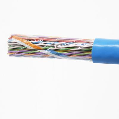 China 10 16 20 25 50 Pair Indoor Telephone Cable Bare Copper Cat3 UTP 24AWG for sale