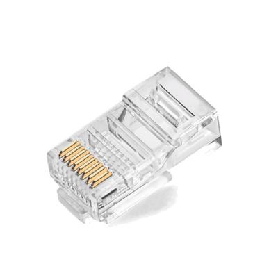 China 23AWG RJ45 Connector Modular Plugs Cat 6 Network Ethernet UTP Crystal Plug for sale