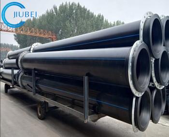 China Sand Dredger 800mm Hdpe Water Pipe With Flange Adapter Line Marine Shipyard for sale