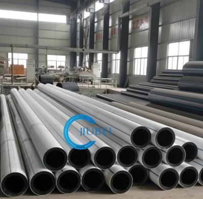 Китай Excellent Flexibility HDPE White-black Cooextruded Pipe With Steel Flanges Connection продается
