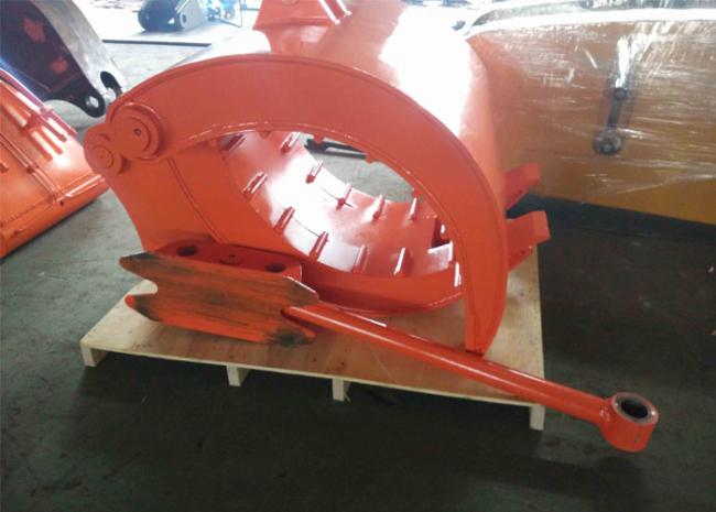 High Performance Mechanical Grapples For Excavators Quick Hitch Joint