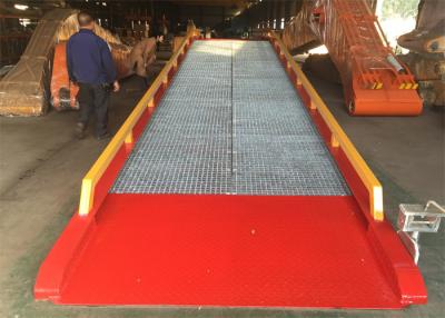 China Loading And Unloading Mobile Yard Ramp / Container Dock Ramp for sale