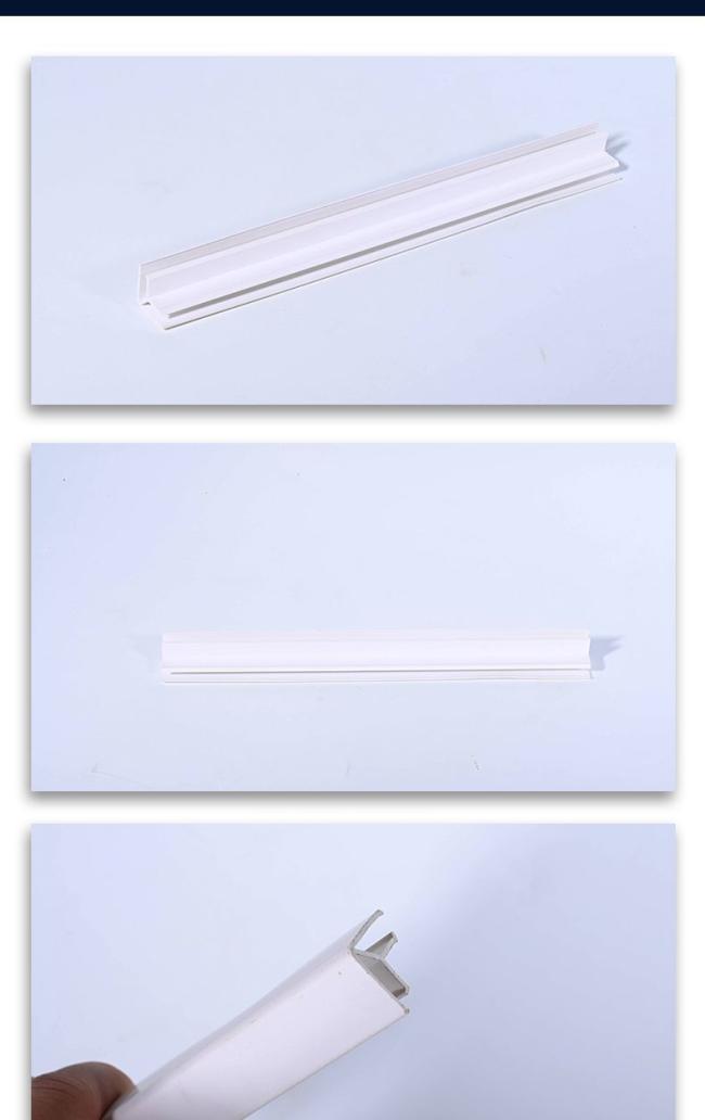 Triangle PVC Plastic Extrusion Profiles Supplier