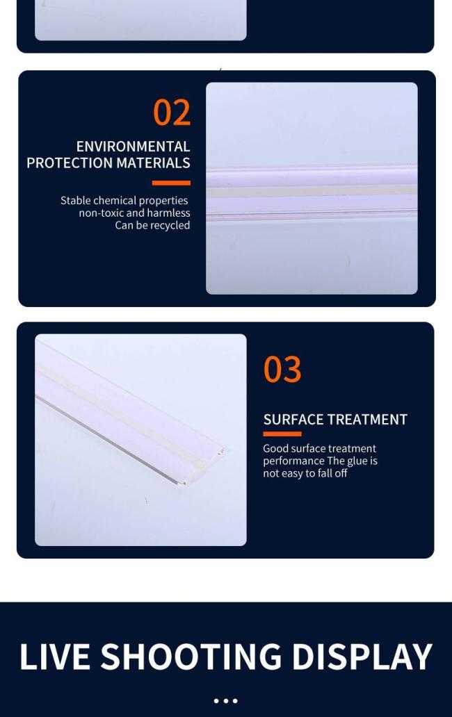 PVC Co Extrusion Plastic Screen Clips