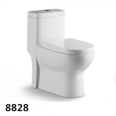 China India & Middle East Bathroom Ceramic 200/250/300mm Roughing-in Washdown One-piece Toilet for sale