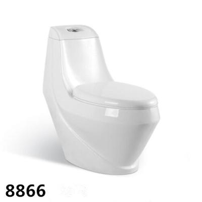 China Factory Wholesale Bathroom Floor Mounted 4inches outlet 250/300mm Roughing-in Ceramic Washdown One-piece Toilet for sale