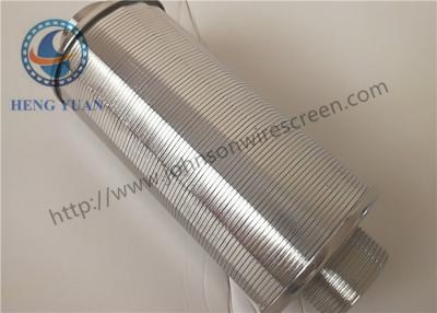 Китай Прочные сопла водяного фильтра с размером слота срока службы 0.2mm вертикальных слотов длинным продается
