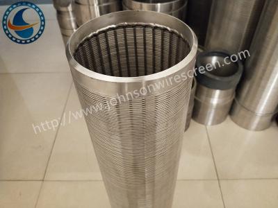 China Professional Johnson Screen Pipe , Rod Based Continuous Slot Screen for sale