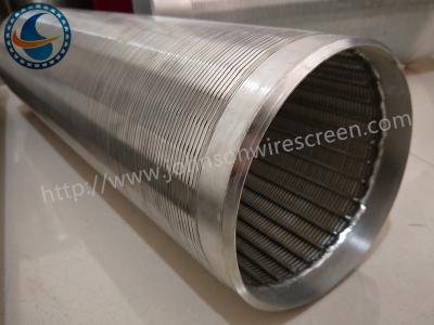 China Easy Cleaning Water Well Screen Pipe / Wire Wrap Mesh Multi Function for sale