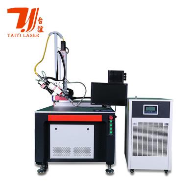 China 1000W - 4000W 4 Axis Multifunctional Continuous Optic Fiber Laser Welding Machine for sale