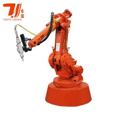 China 6 Axis Robot Arm 1000W - 6000W Pillow Plate Automatic Fiber Metal Laser Welding Machine for sale