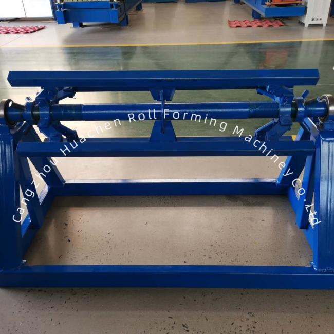 5T Manual Decoiler for metal roof tile roll forming machine