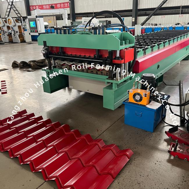 Glazed tile roll forming machine overview