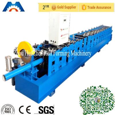 China 100mm Round Downspout Pipe Roll Forming Machine Fly Saw Cutting Type for sale