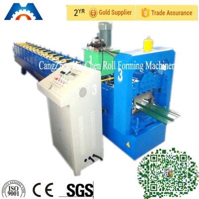 China 330mm Automatic Color Coated Wall Roof Panel Roll Forming Machine With 15 Rows for sale