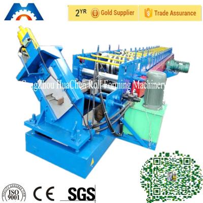 China Heavy Duty Door Frame Roll Forming Machine , Door Guide Rail Roll Forming Line for sale