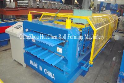 China Popuar Size Metal Roof Double Layer Roll Forming Machine With Safe Cover for sale