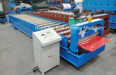 China Automatic Wall Panel Metal Roof Sheet Tile Roll Forming Machine 20m/min 380V 50Hz for sale
