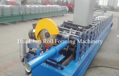 China Rain Water Steel Down Pipe Roll Forming Machine 380V 50Hz 3 Phases for sale