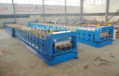 China Metal Floor Deck Cold Roll Forming Machine for Thickness 1.5mm 22KW for sale
