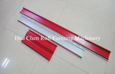 China Cr12 Color Steel Frame Roll Forming Machine For Garage / Security Door for sale