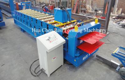 China High Efficiency Double Layer Deck Roll Forming Machines / Roofing Sheet Roll Forming Machine for sale