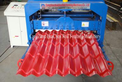 China Hydraulic Wave Roof Glazed Tile Roll Forming Machine / Roll Form Equipment for sale