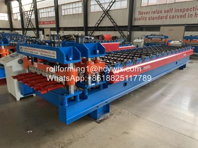 China High Grade Metal Glazed Roof Tile Roll Forming Machine Width 1250mm for sale