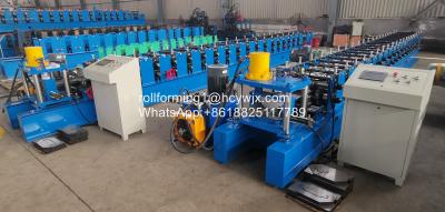 China 15KW China Driving PLC Control Door Frame Roll Forming Machine for sale