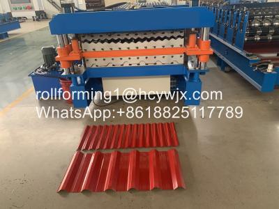 China Feeding Table 15m/Min Double Layer Roofing Sheet Roll Forming Machine for sale
