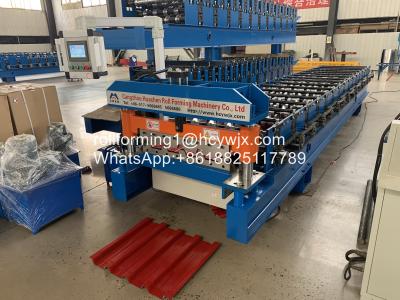 China Ibr 686 380v50hz Roofing Roll Forming Machine Mitsubishi for sale