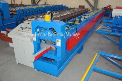 China Construction Water System Roofing Sheet Gutter Roll Forming Machine 18 Rows for sale