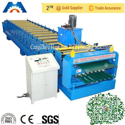 China Wall Cladding With Miniature Corrugations Roll Forming Machine for sale