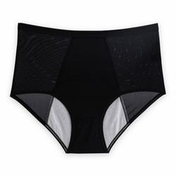China Absorbent Leak Proof Period Underwear High Waist Breathable Tummy Control 3 Layers for sale