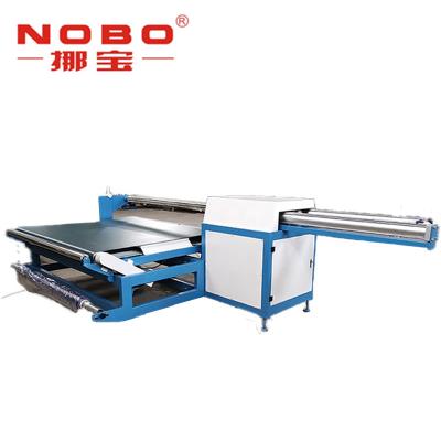 China NOBO Semi Auto Mattress Roll Packing Machine 380V 50HZ 2.25kw Single Spindle for sale
