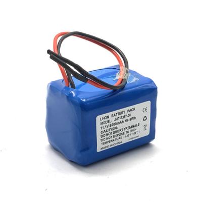 China 3S3P 18650 2000mah 11.1V 6000mah Li Ion Battery With BMS For LED Stage Lighting for sale