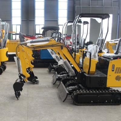 China 0.8 Tonne Mini Digger ultra mini excavator With Auger SGS Diesel Engine for sale