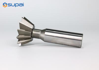China Carbide Tungsten Steel HSS End Mill Dovetail Groove Machining CNC Cutter for sale