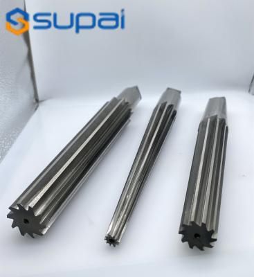 China Custom HSS Solid Carbide Reamers For Gun Machining, Carbide Chamber Reamer With 15 Point Angle for sale