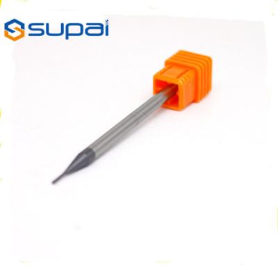 China Carbide 4 Flute Micro End Mills Customized Length Eco - Friendly for sale
