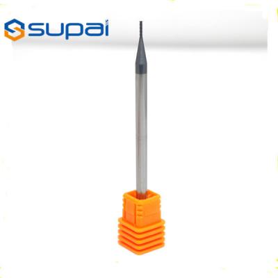 China 45 Degree Miniature Carbide End Mills For Stainless Steel And Cast Iron for sale